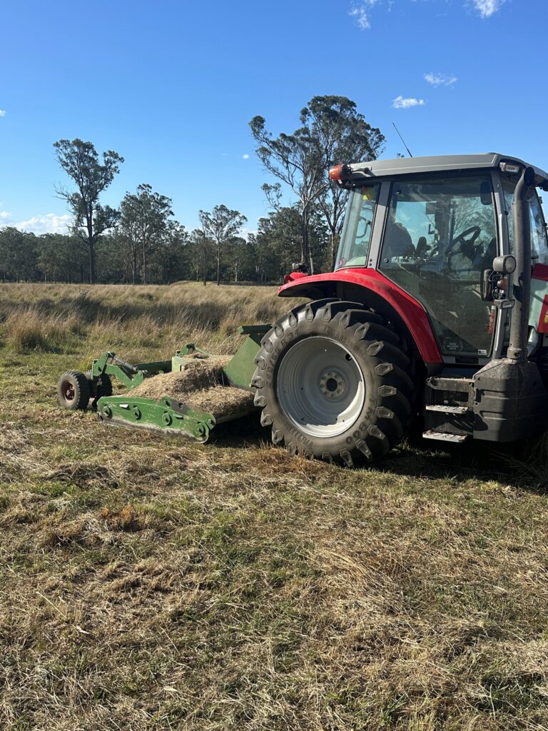 Tractor Grass Slashing